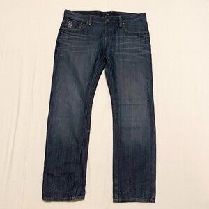 G Star Raw GS01 Mens Jeans Slim Straight Denim Size 36X32